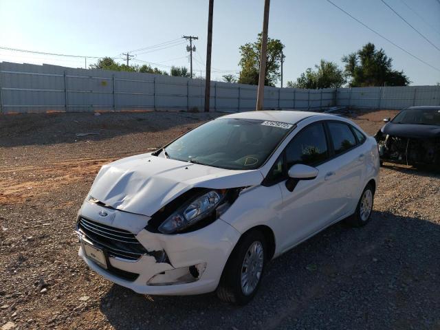 3FADP4AJ9GM144204 - 2016 FORD FIESTA S WHITE photo 2