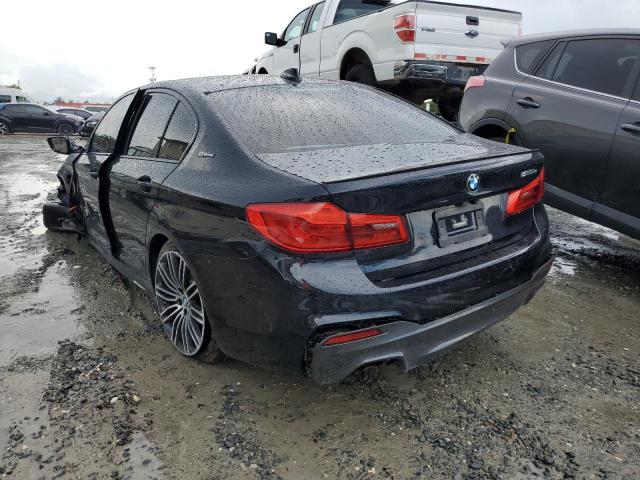 WBAJA9C53KB392733 - 2019 BMW 530E BLACK photo 3