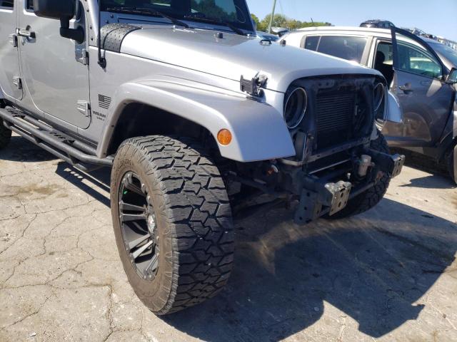 1C4BJWEG9FL579916 - 2015 JEEP WRANGLER UNLIMITED SAHARA  photo 9