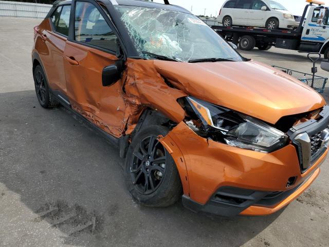 3N1CP5DV8LL545322 - 2020 NISSAN KICKS SR ORANGE photo 9