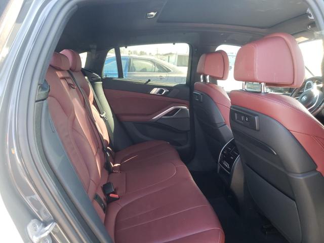 5UXCY8C02M9F65546 - 2021 BMW X6 M50I GRAY photo 6