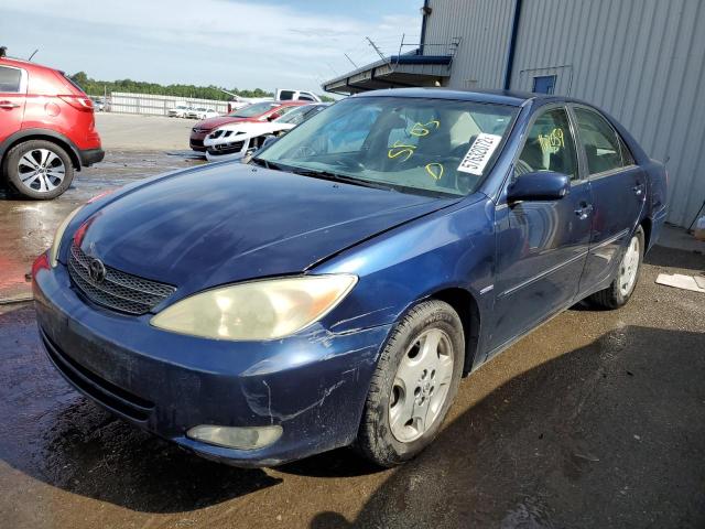 4T1BE32K43U205520 - 2003 TOYOTA CAMRY LE BLUE photo 9