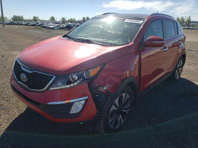 KNDPCCA61C7318473 - 2012 KIA SPORTAGE S RED photo 2