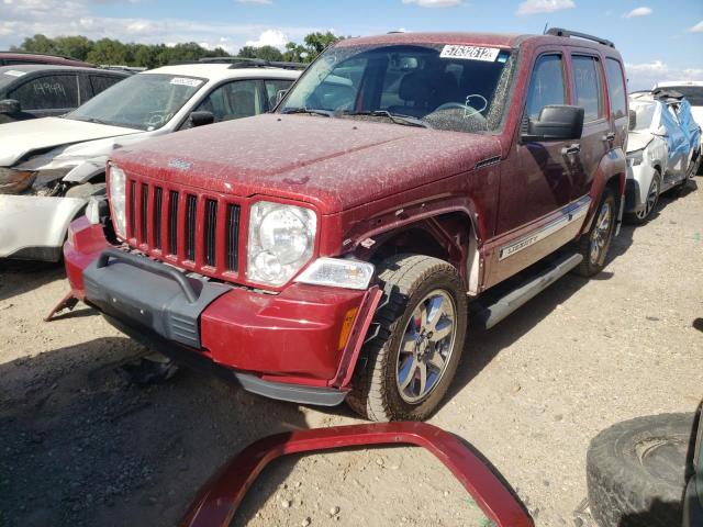 1C4PJMAKXCW206057 - 2012 JEEP LIBERTY SP RED photo 2