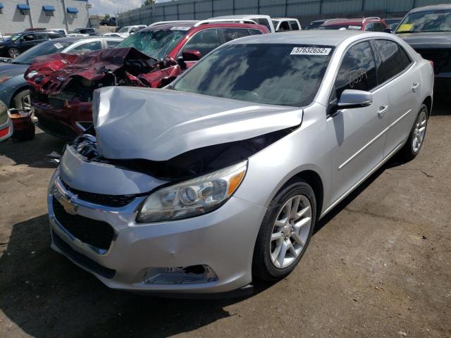 1G11C5SL5FU149269 - 2015 CHEVROLET MALIBU 1LT ვერცხლისფერი ფოტო 2