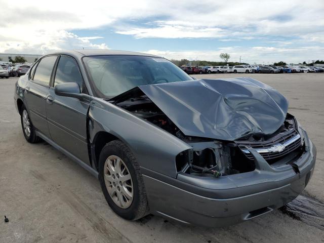 2G1WF52EX59332421 - 2005 CHEVROLET IMPALA GRAY photo 1