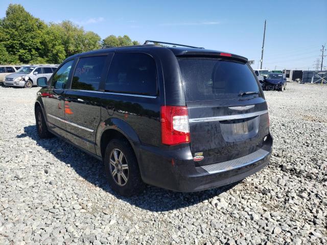 2C4RC1BG1CR306536 - 2012 CHRYSLER TOWN & COU BLACK photo 3