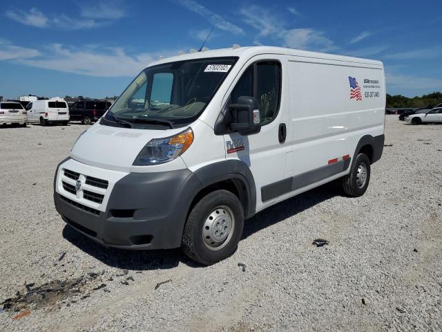3C6TRVAG5GE108702 - 2016 RAM PROMASTER WHITE photo 2