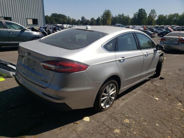 3FA6P0MU6KR265520 - 2019 FORD FUSION SEL SILVER photo 4