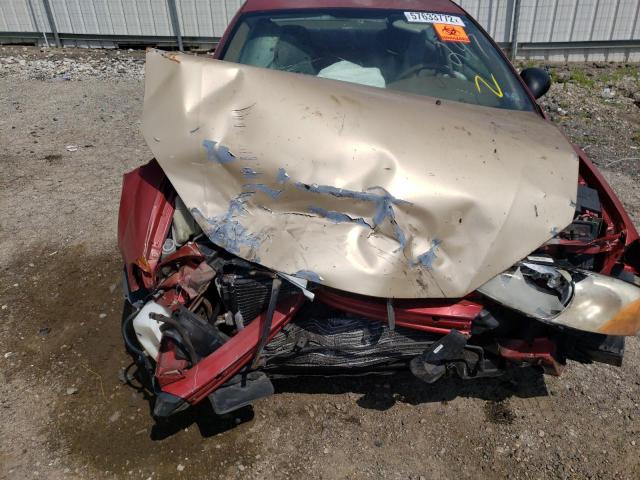 1B3EL36X94N399343 - 2004 DODGE STRATUS SE RED photo 7