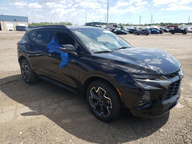 3GNKBERS8KS659189 - 2019 CHEVROLET BLAZER RS BLACK photo 1