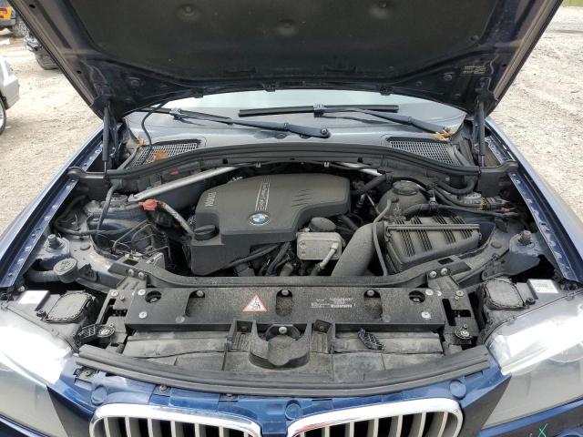 5UXWX9C55D0D01260 - 2013 BMW X3 XDRIVE2 BLUE photo 7