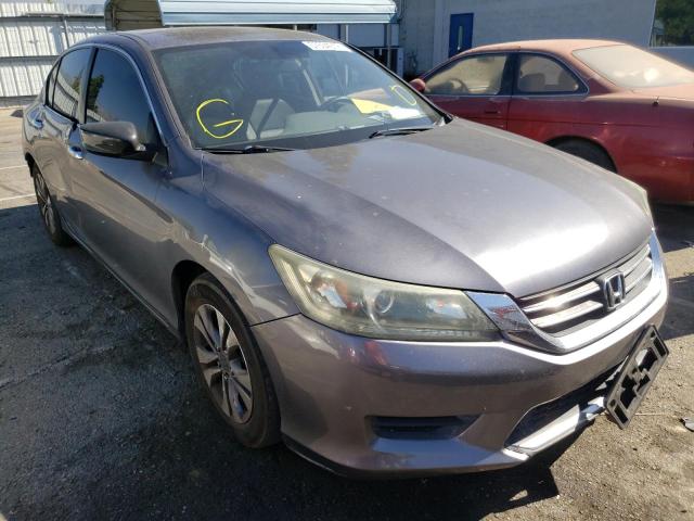 1HGCR2F39EA135075 - 2014 HONDA ACCORD LX CHARCOAL photo 1