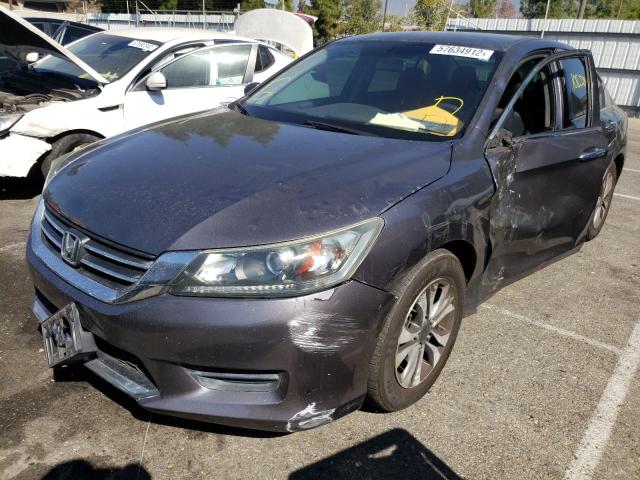 1HGCR2F39EA135075 - 2014 HONDA ACCORD LX CHARCOAL photo 2