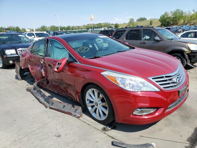 KMHFH4JG7EA410751 - 2014 HYUNDAI AZERA GLS RED photo 1