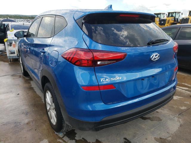 KM8J23A43KU963841 - 2019 HYUNDAI TUCSON SE BLUE photo 3