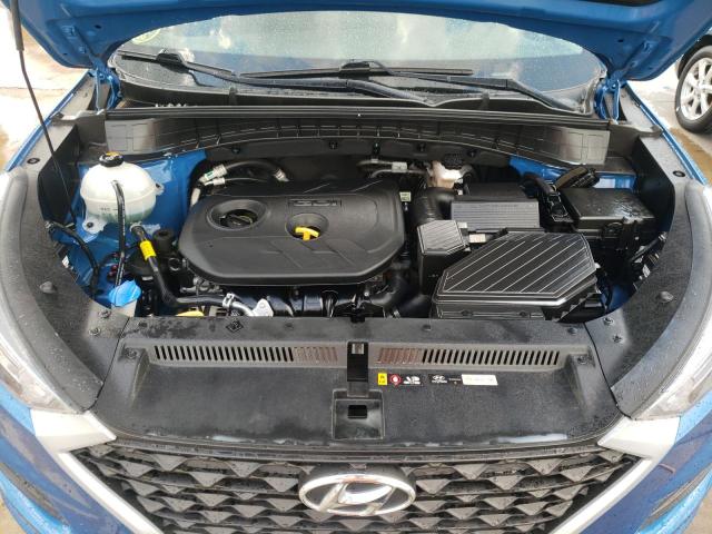 KM8J23A43KU963841 - 2019 HYUNDAI TUCSON SE BLUE photo 7