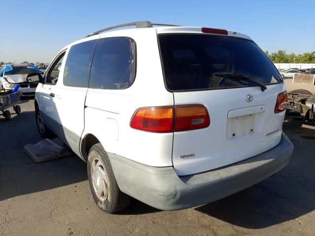 4T3ZF13CXYU212073 - 2000 TOYOTA SIENNA LE WHITE photo 3