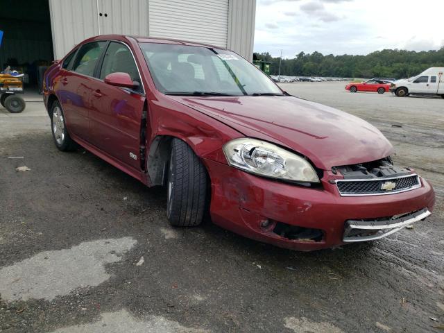 2G1WD57CX91172610 - 2009 CHEVROLET IMPALA SS RED photo 1