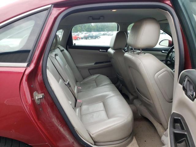 2G1WD57CX91172610 - 2009 CHEVROLET IMPALA SS RED photo 6