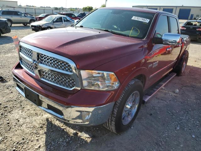 1C6RR7LT6ES247019 - 2014 RAM 1500 SLT RED photo 2