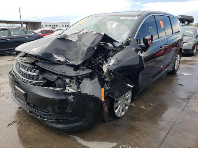 2C4RC1AG6JR274701 - 2018 CHRYSLER PACIFICA L BLACK photo 2