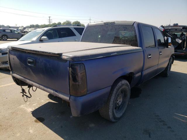 2GCEC13T051139999 - 2005 CHEVROLET SILVERADO2 BLUE photo 4