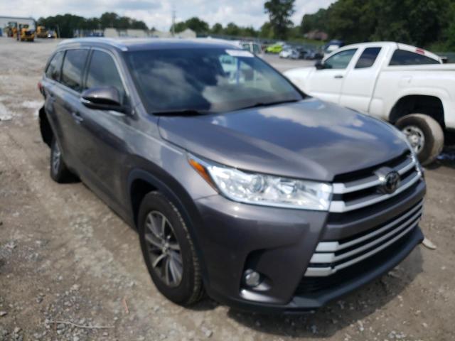 5TDKZRFH9HS523655 - 2017 TOYOTA HIGHLANDER SILVER photo 1