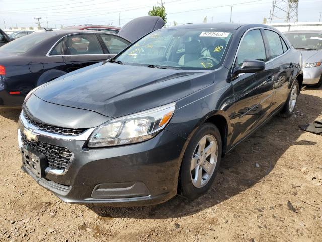 1G11B5SLXEF122056 - 2014 CHEVROLET MALIBU LS GRAY photo 2