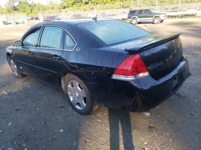 2G1WD58C589178605 - 2008 CHEVROLET IMPALA SUP 黑色 照片 3