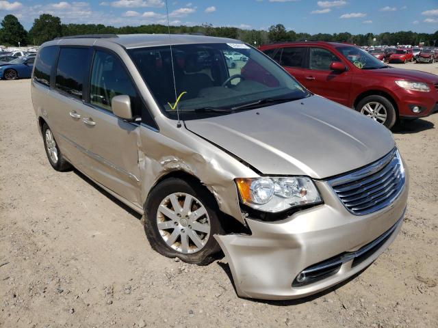 2C4RC1BG1CR346194 - 2012 CHRYSLER TOWN & COU GOLD photo 1