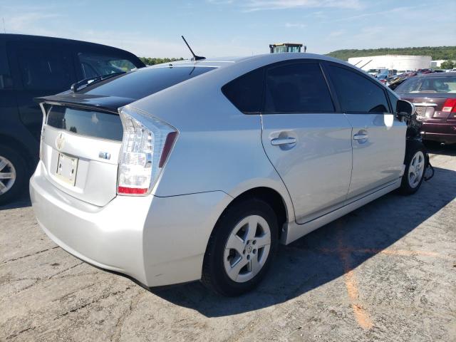 JTDKN3DUXB1455282 - 2011 TOYOTA PRIUS SILVER photo 4