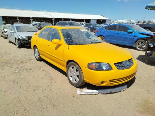 3N1AB51D95L594923 - 2005 NISSAN SENTRA SE- YELLOW photo 1