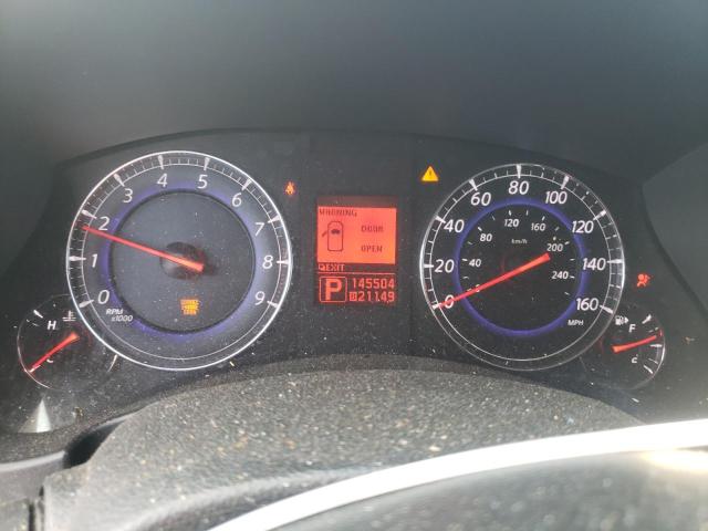 JNKAJ09E88M302025 - 2008 INFINITI EX35 BASE GRAY photo 8