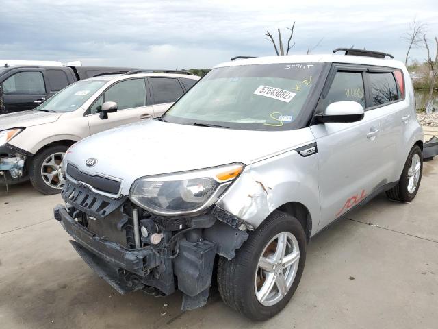 KNDJN2A20G7871516 - 2016 KIA SOUL SILVER photo 2