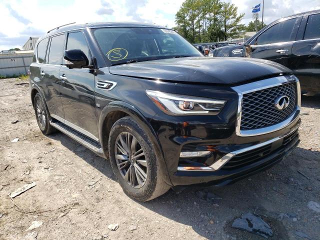 JN8AZ2NF1K9685843 - 2019 INFINITI QX80 LUXE BLACK photo 1