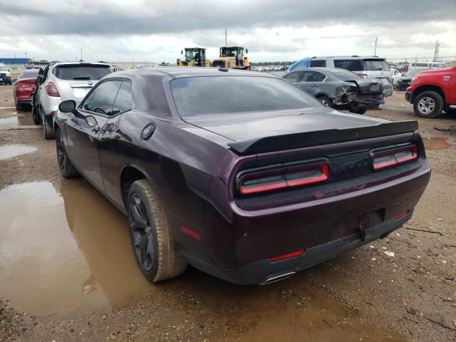 2C3CDZAG4LH254302 - 2020 DODGE CHALLENGER PURPLE photo 3