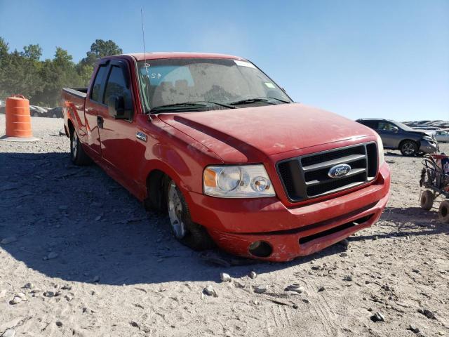 1FTRX12V87NA62194 - 2007 FORD F150 RED photo 9