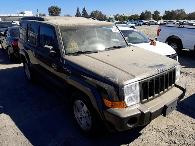 1J8HG48KX6C235565 - 2006 JEEP COMMANDER ნაცრისფერი ფოტო 1