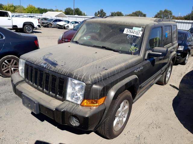 1J8HG48KX6C235565 - 2006 JEEP COMMANDER ნაცრისფერი ფოტო 2