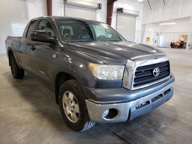 5TFRT54117X014120 - 2007 TOYOTA TUNDRA DOU GRAY photo 1