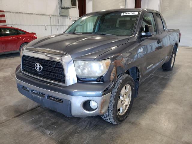 5TFRT54117X014120 - 2007 TOYOTA TUNDRA DOU GRAY photo 2