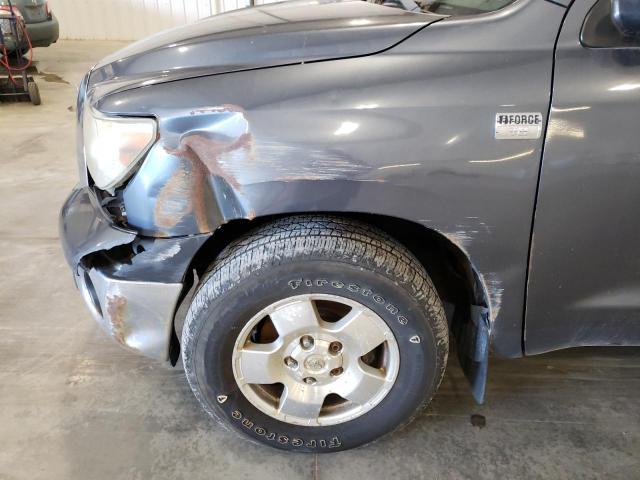 5TFRT54117X014120 - 2007 TOYOTA TUNDRA DOU GRAY photo 9