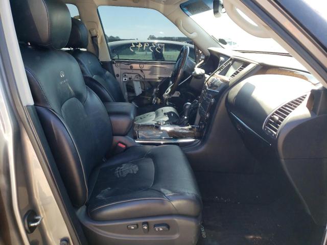 JN8AZ2NC1E9352021 - 2014 INFINITI QX80 SILVER photo 5