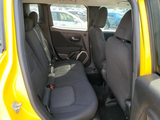 ZACCJBAB4HPF36963 - 2017 JEEP RENEGADE S YELLOW photo 6