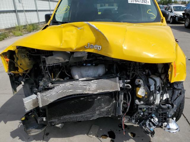 ZACCJBAB4HPF36963 - 2017 JEEP RENEGADE S YELLOW photo 9