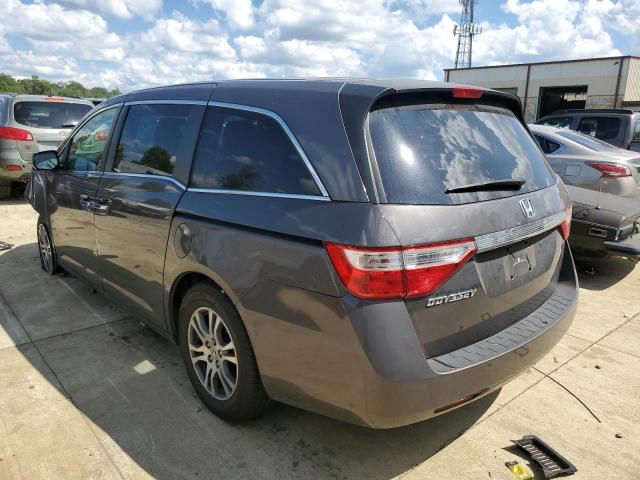 5FNRL5H49CB134384 - 2012 HONDA ODYSSEY EX GRAY photo 3