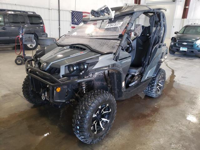 3JBKVAX20LJ000125 - 2020 CAN-AM COMMANDER GRAY photo 2