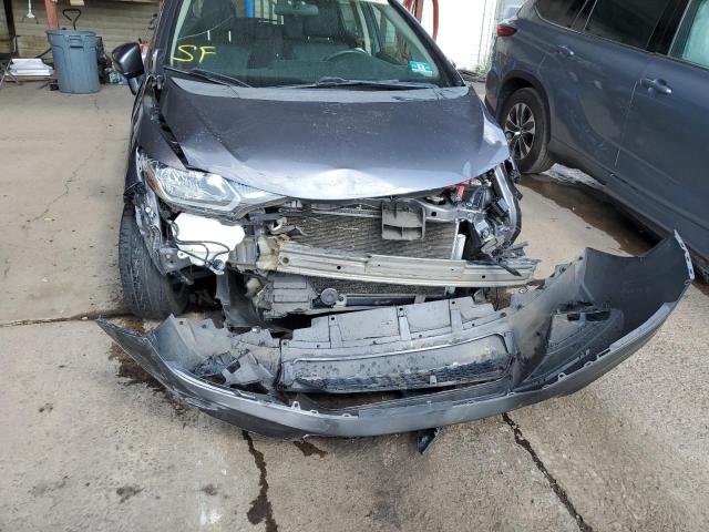 3HGGK5H87FM787584 - 2015 HONDA FIT EX GRAY photo 9