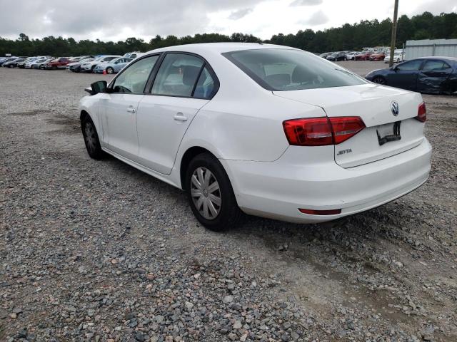 3VW2K7AJ2FM250166 - 2015 VOLKSWAGEN JETTA BASE أبيض صورة 3
